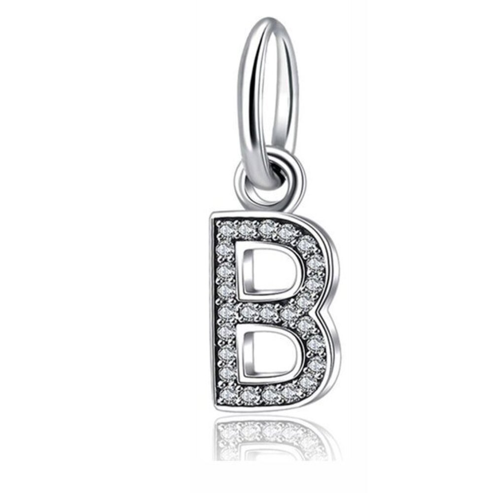 CLEARANCE!!   Pandora Initial B Dangling Charm ONLY 5 Left
